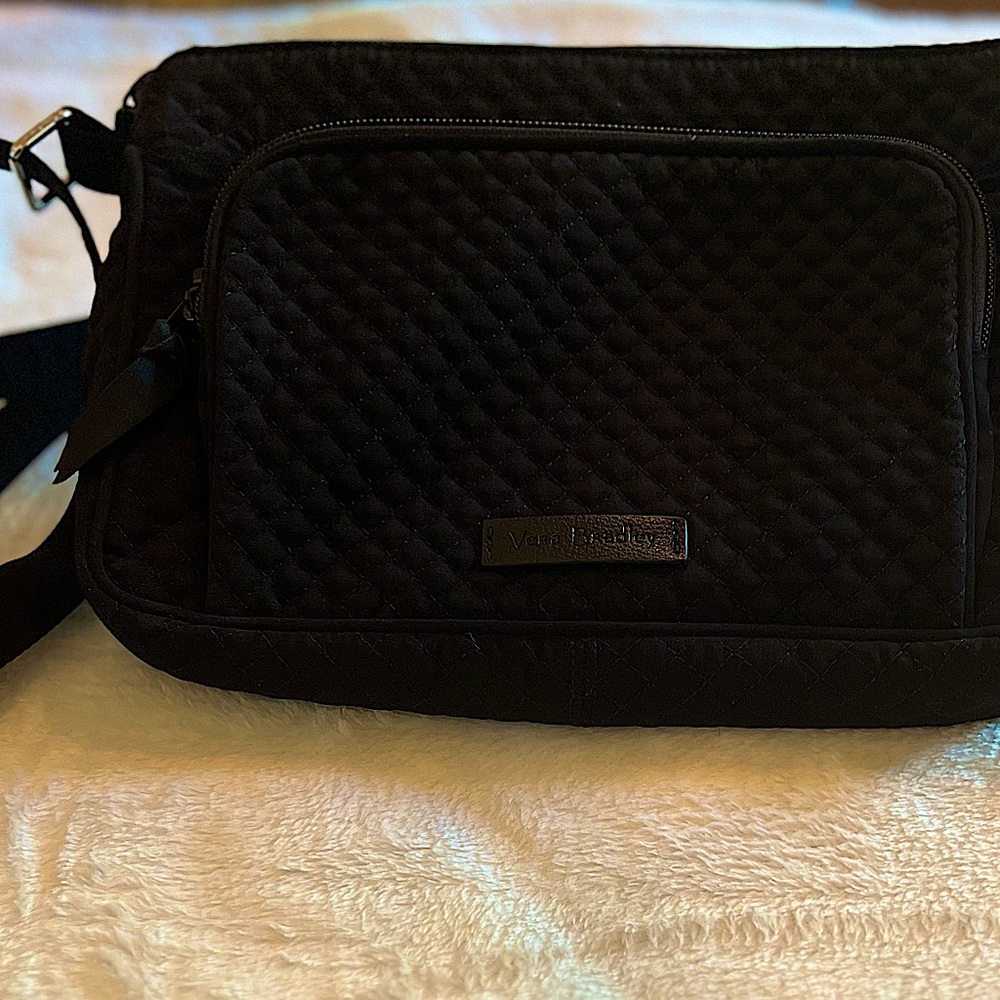 Small Vera Bradley cross body. Black